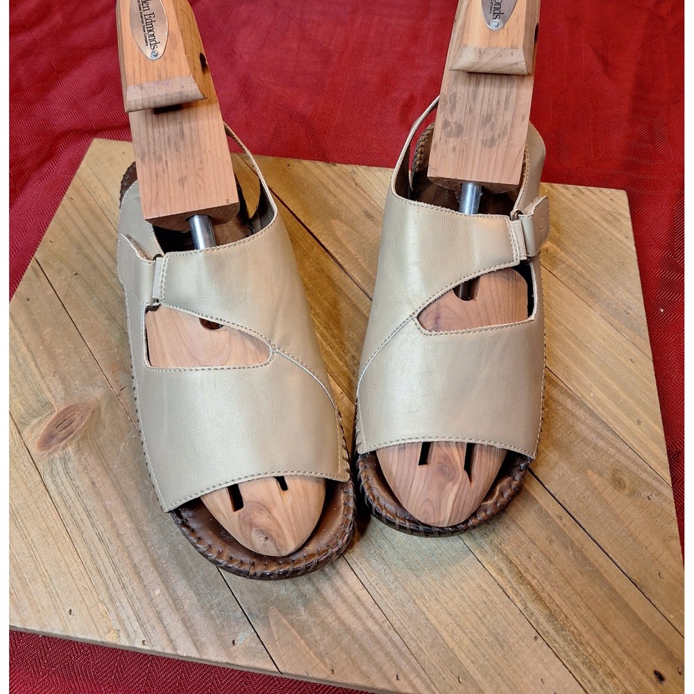 Dr. Scholls Womens Advanced Comfort Series Metallic Slingback Sandals Size 9M - Picture 2 of 9
